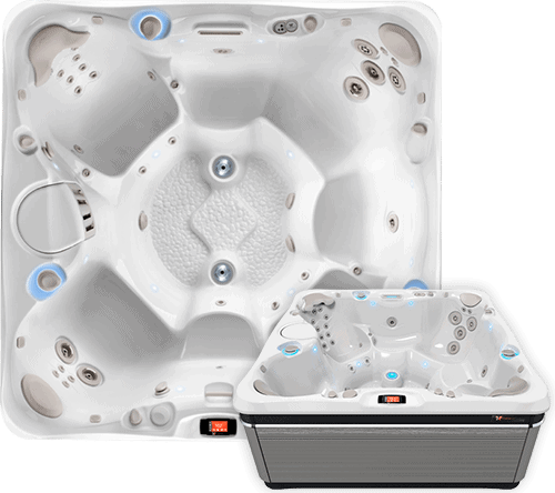 Caldera Niagara stor udendørs saltvandsspa med plads til 7 personer